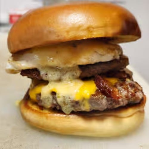 Breakfast Burger.