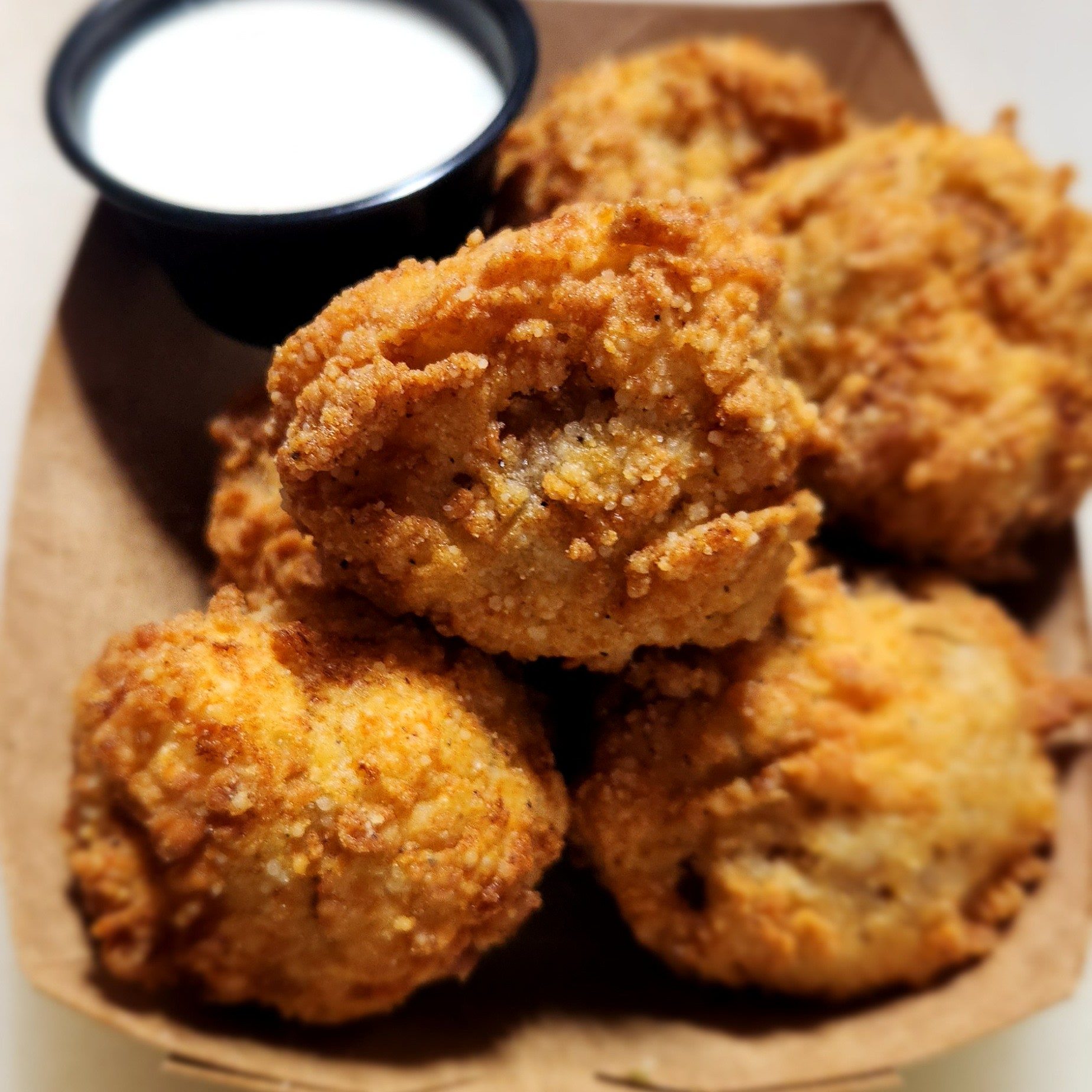 Fried Mushrooms.