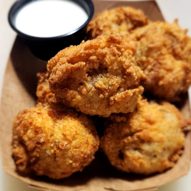 Fried Mushrooms.