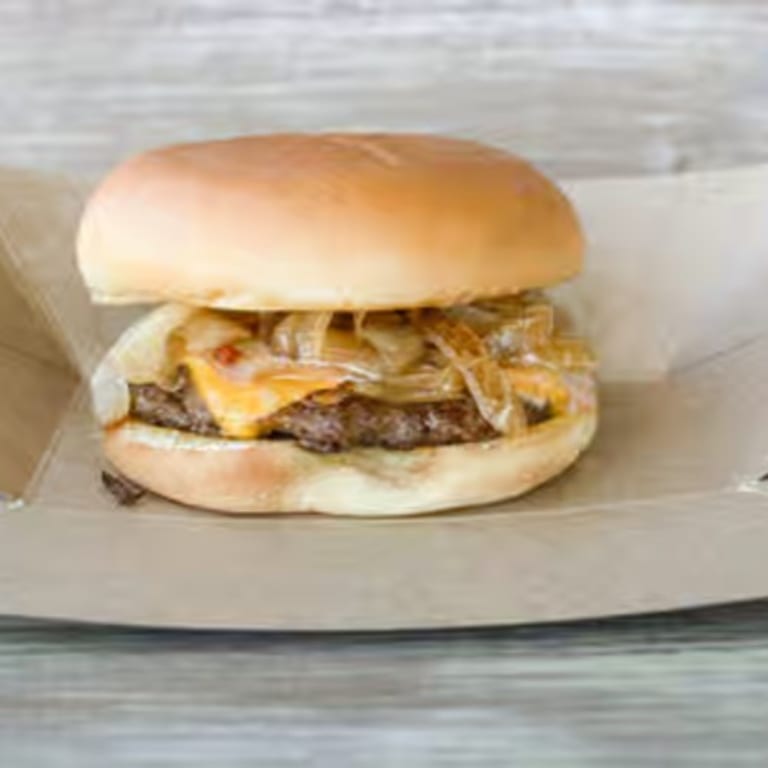 Indulge in Our Smash Burger