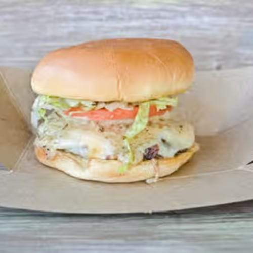 Garlic Burger.
